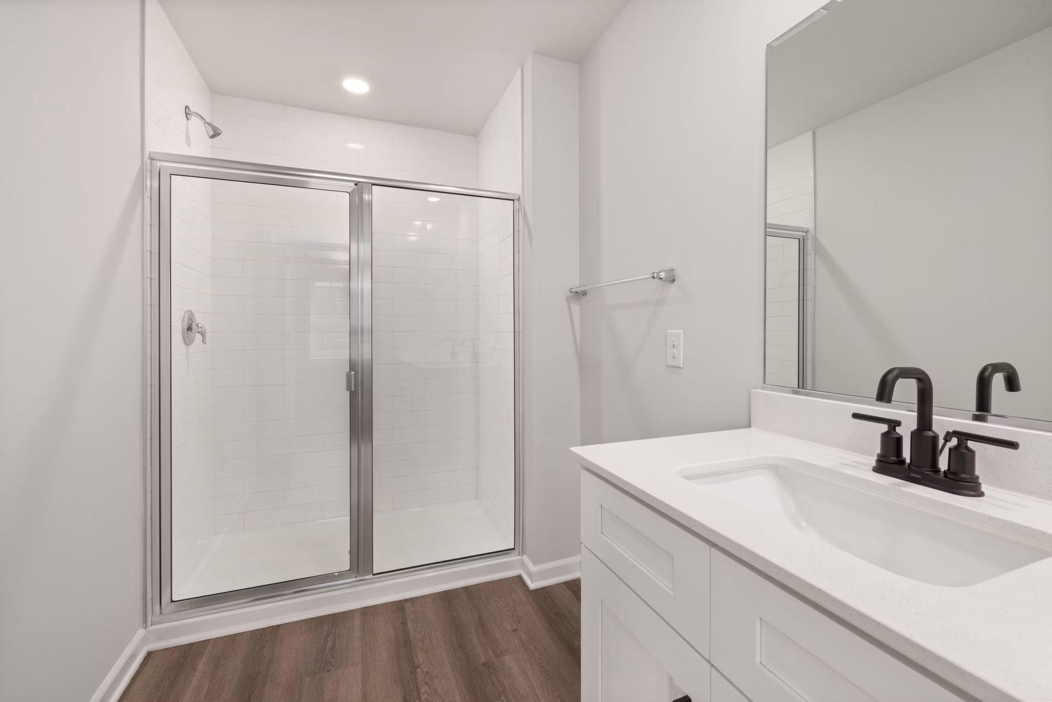 bathroom at Spire at Darrowby Ridge Apartments