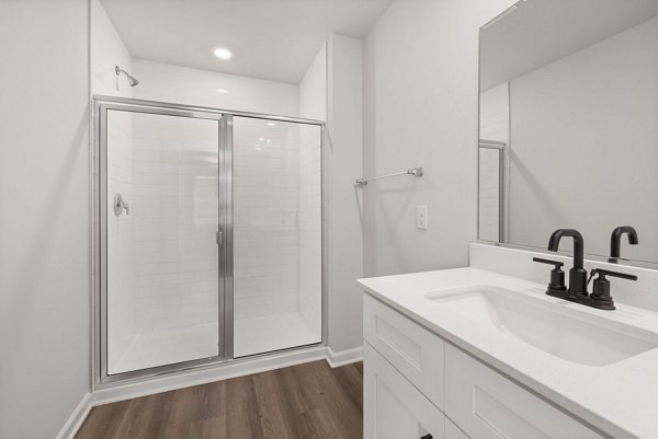 bathroom at Spire at Darrowby Ridge Apartments