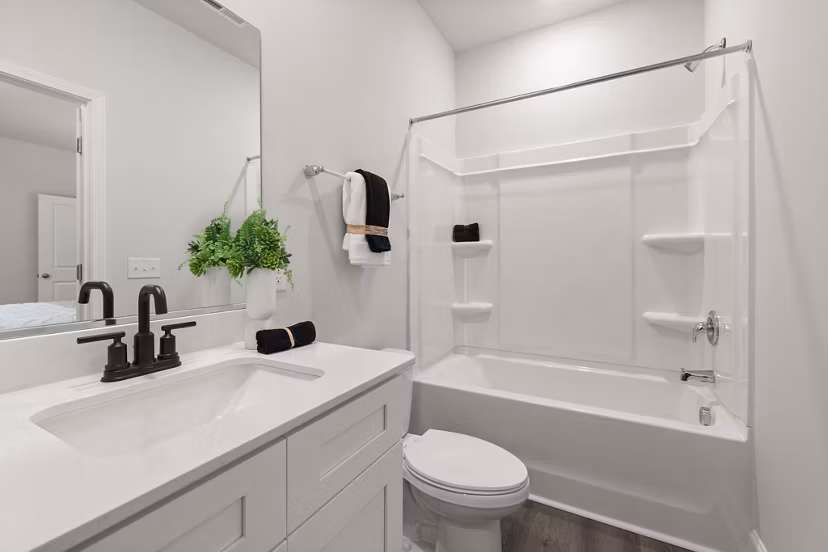 bathroom at Spire at Darrowby Ridge Apartments