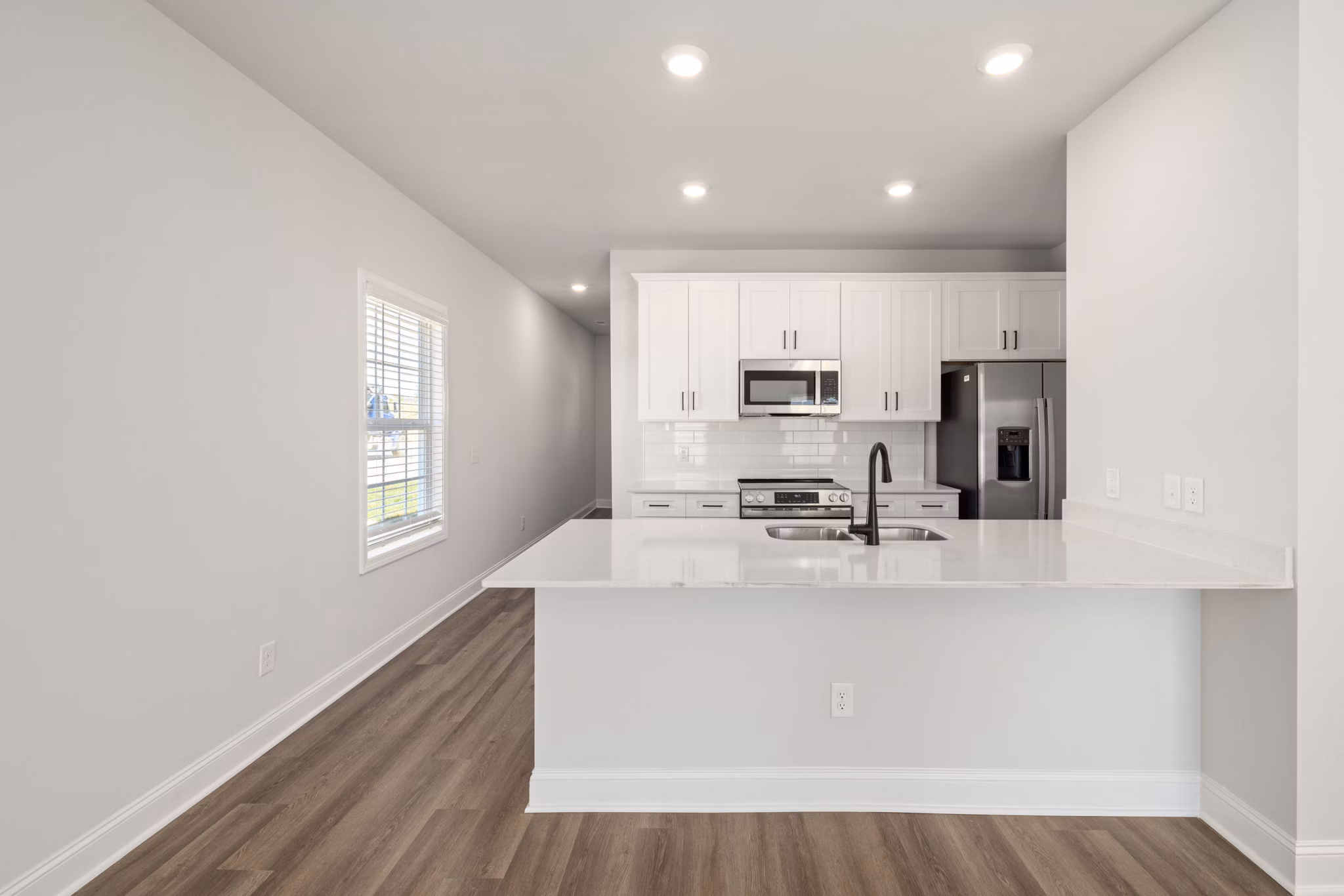 kitchen at Spire at Darrowby Ridge Apartments