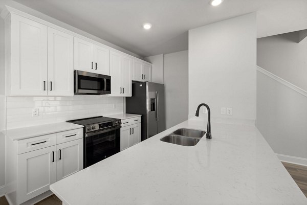 kitchen at Spire at Darrowby Ridge Apartments