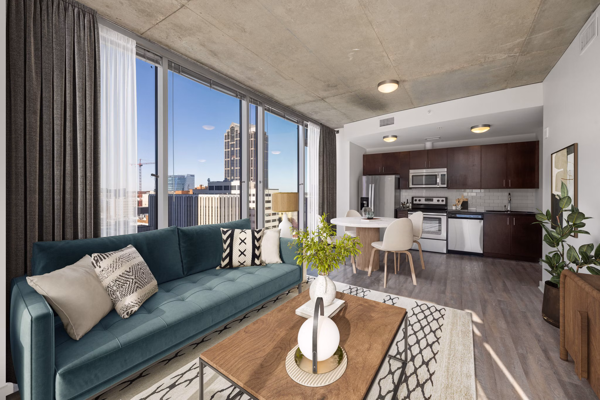 rendering at Skyhouse Raleigh Apartments