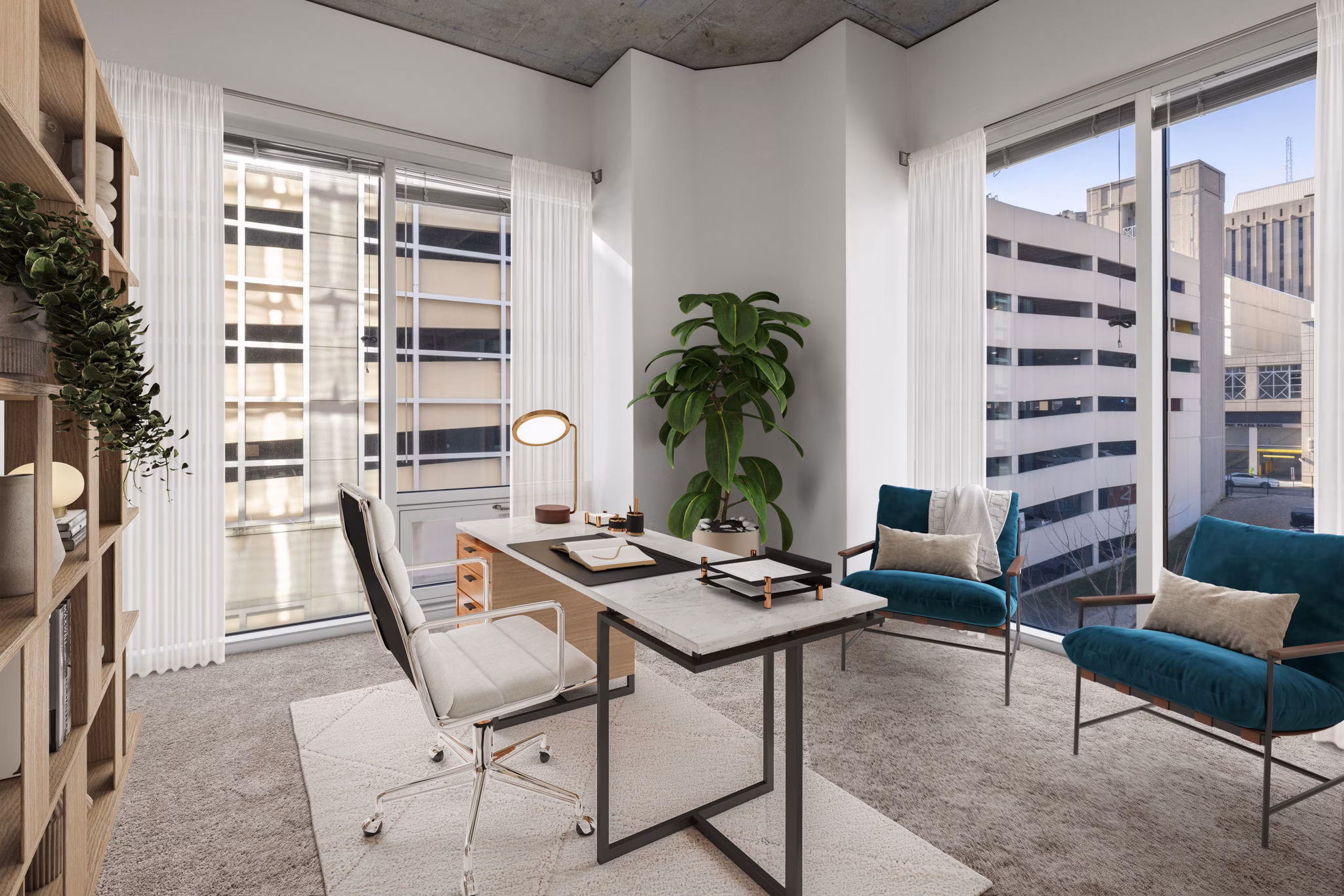 rendering at Skyhouse Raleigh Apartments