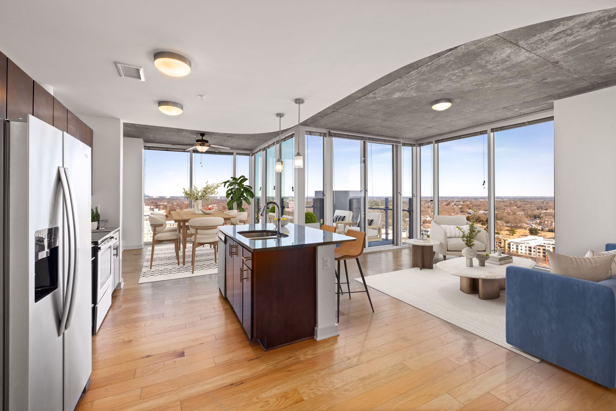 rendering at Skyhouse Raleigh Apartments