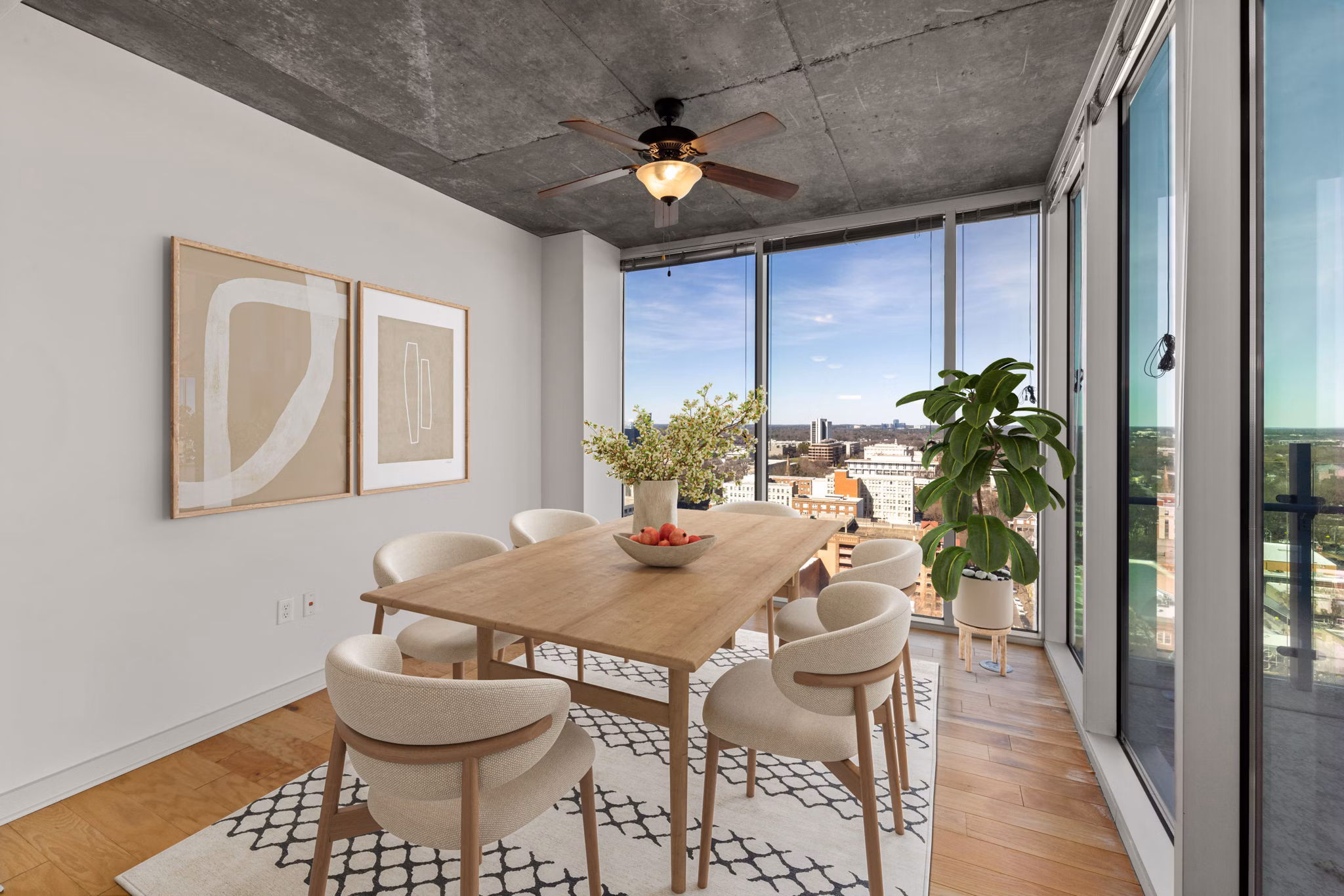 rendering at Skyhouse Raleigh Apartments
