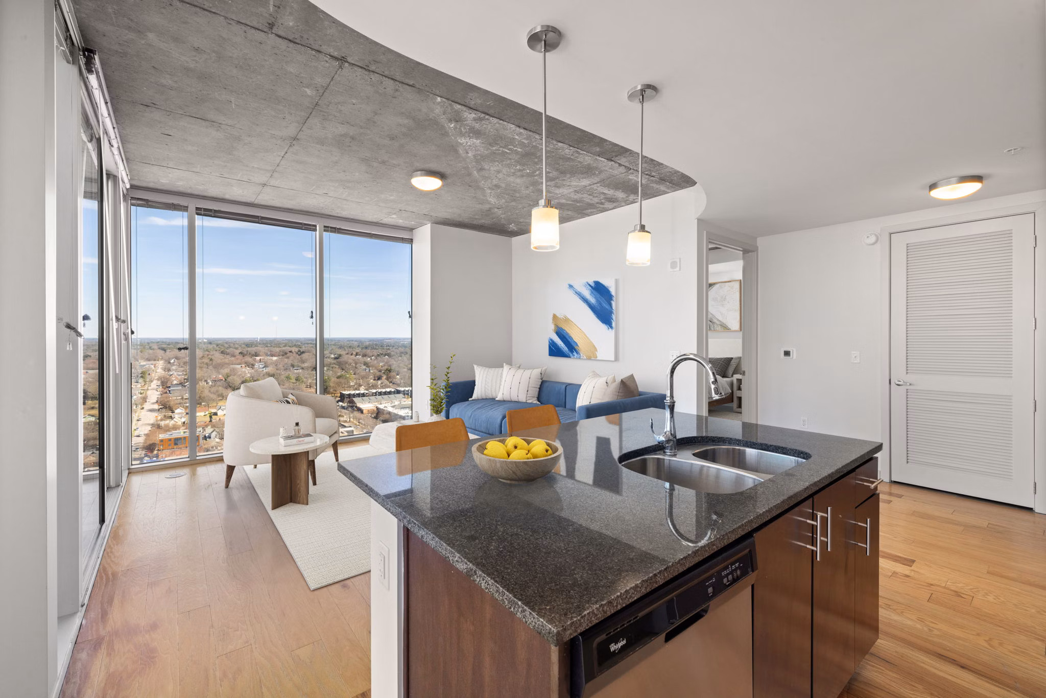 rendering at Skyhouse Raleigh Apartments