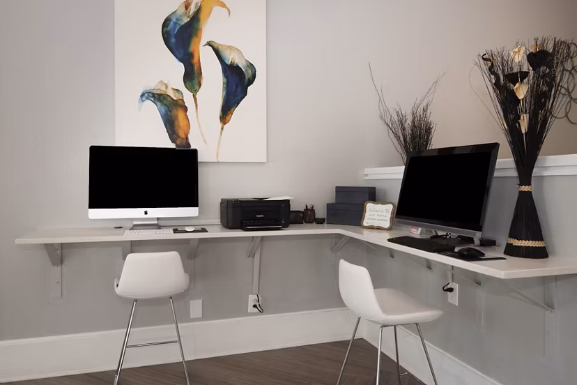 home office at Avana Bellemeade Apartments