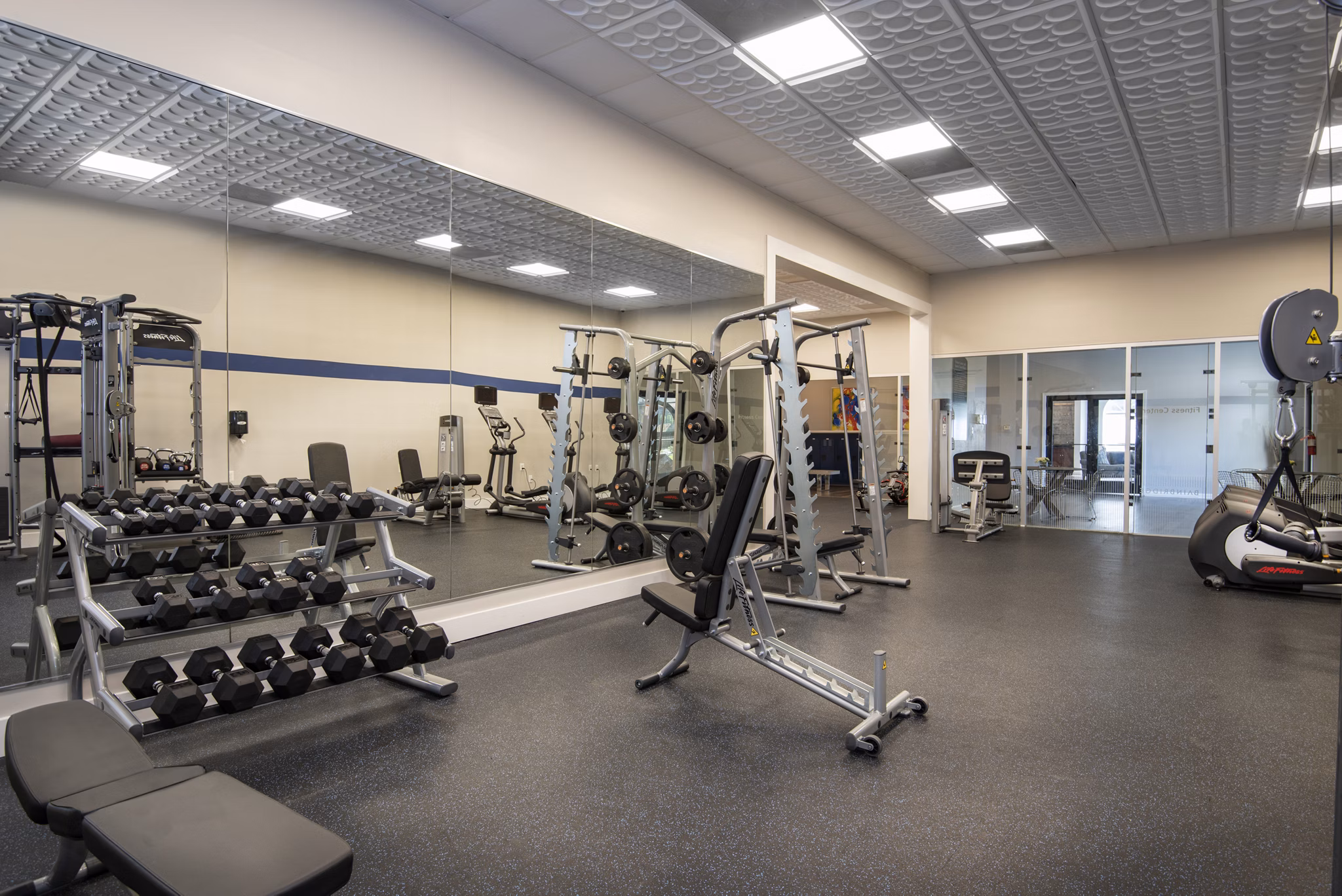 fitness center at Avana Bellemeade Apartments