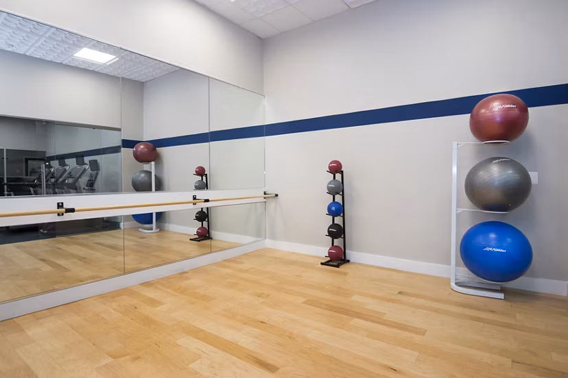 yoga spin-studio at Avana Bellemeade Apartments