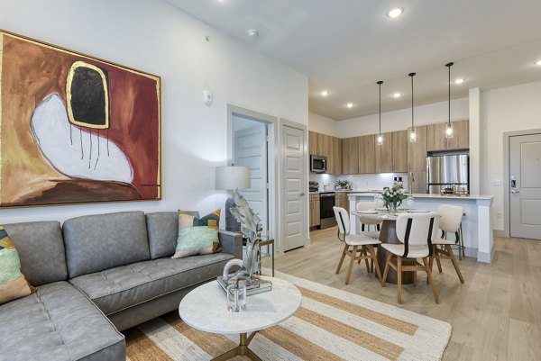 living room at The Savoy Apartments Apartments