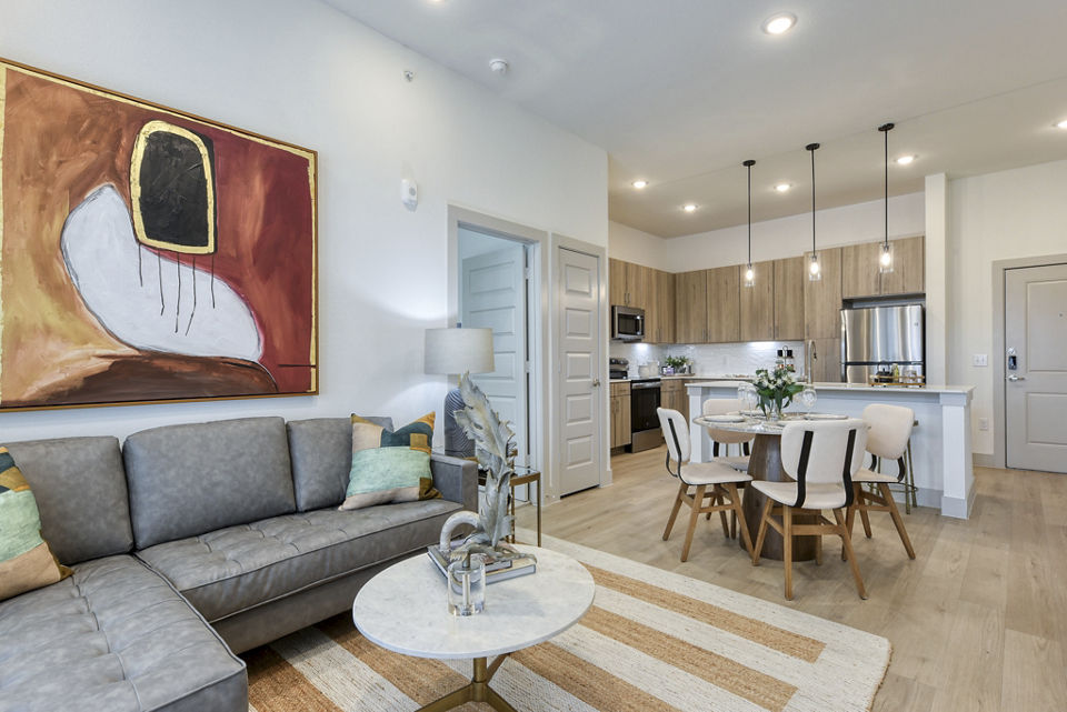 living room at The Savoy Apartments Apartments