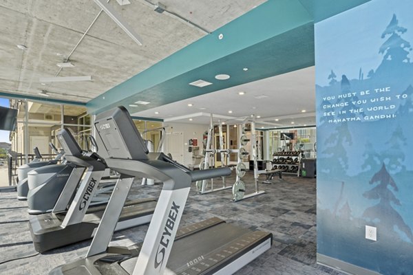 Fitness center equipped with state-of-the-art facilities at Milagro Apartments