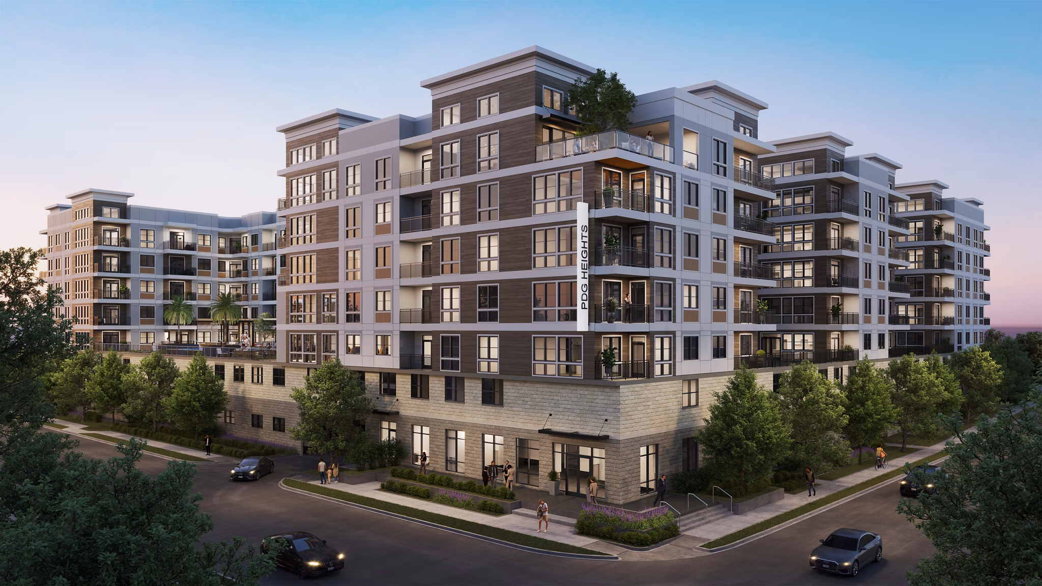 rendering at Rye Heights Apartments