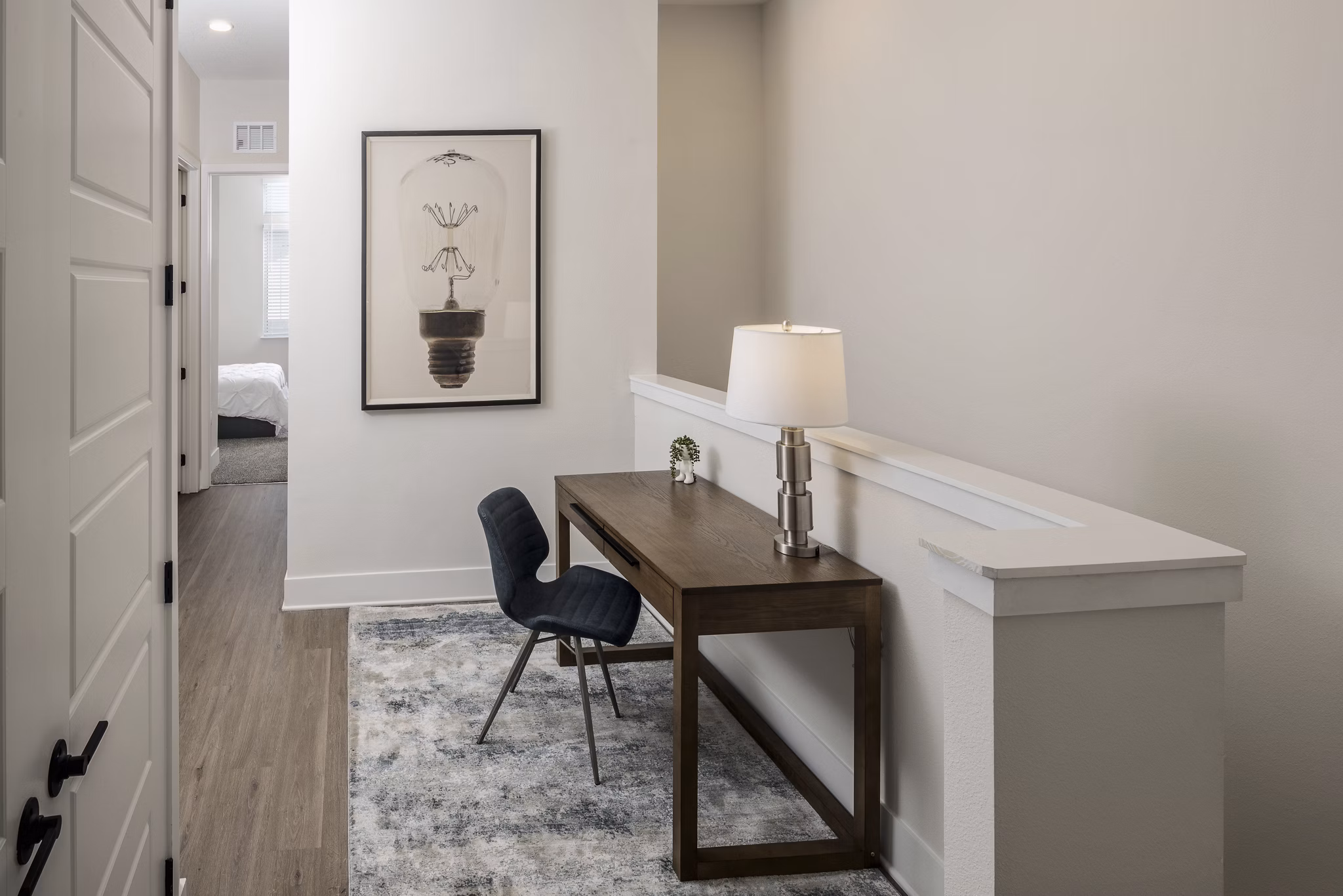 living room at Broadstone Marina Bay Apartments