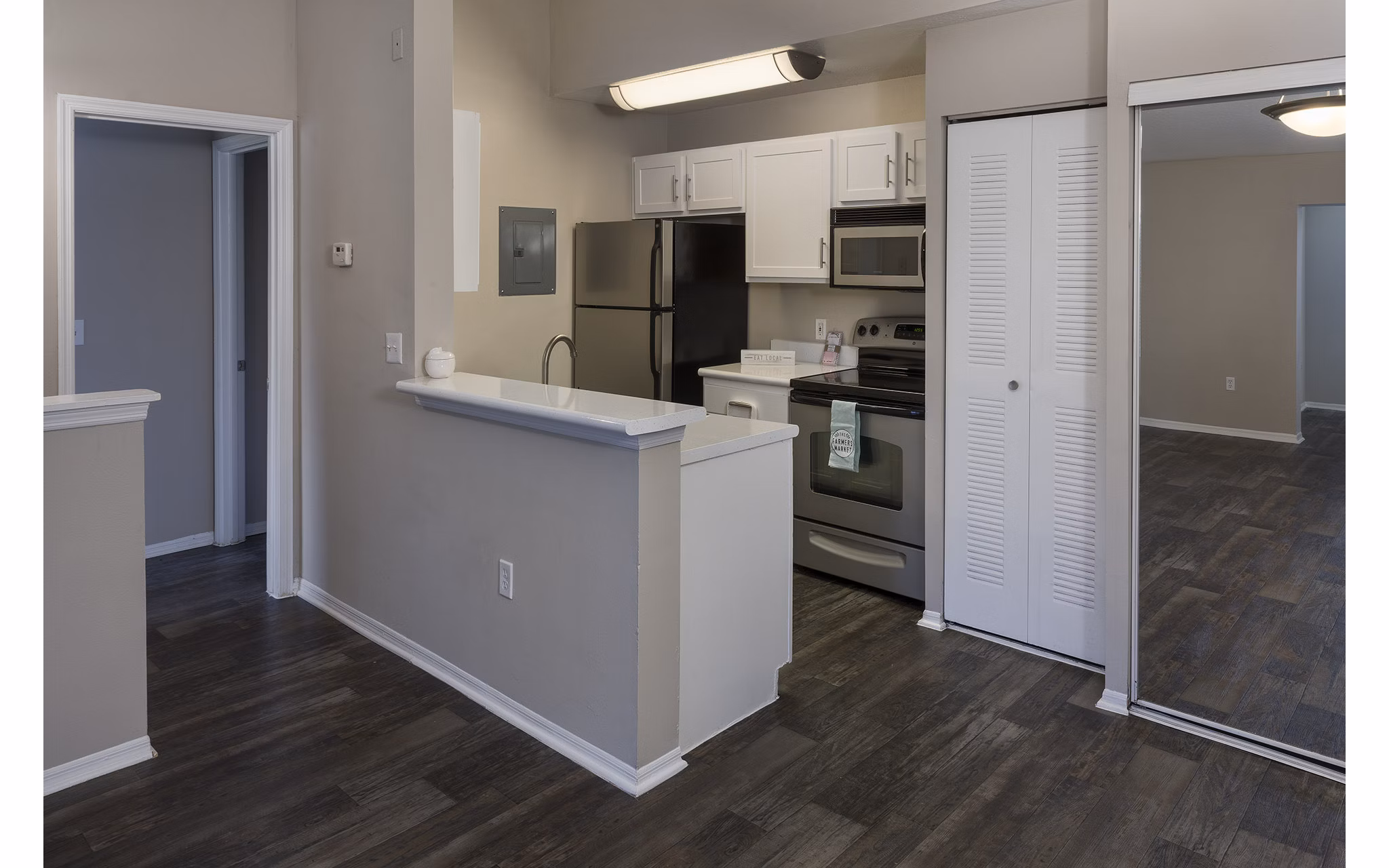 kitchen at Highpoint Club Apartments