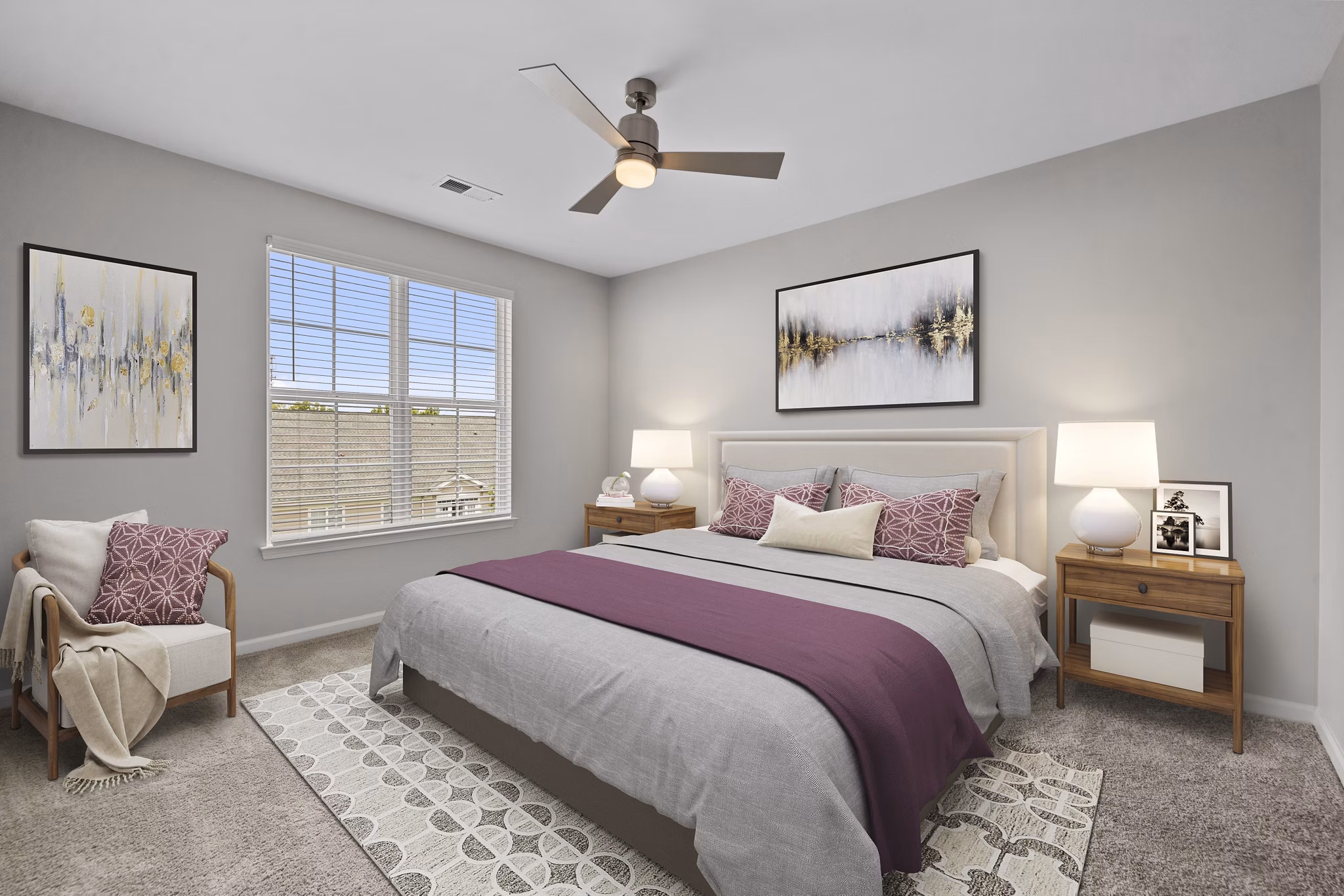 bedroom at Magnolia Heights Apartments 