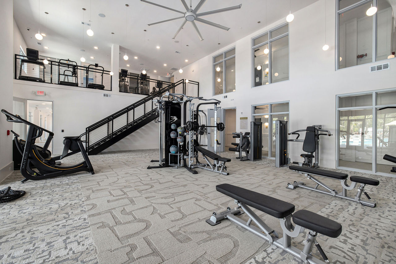 Gym at Satori West Ashley (1 of 3)