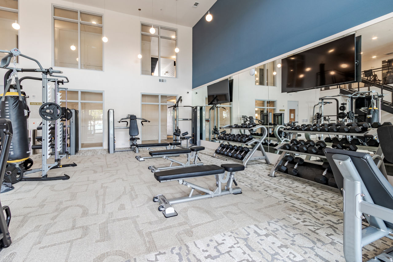 Gym at Satori West Ashley (2 of 3)