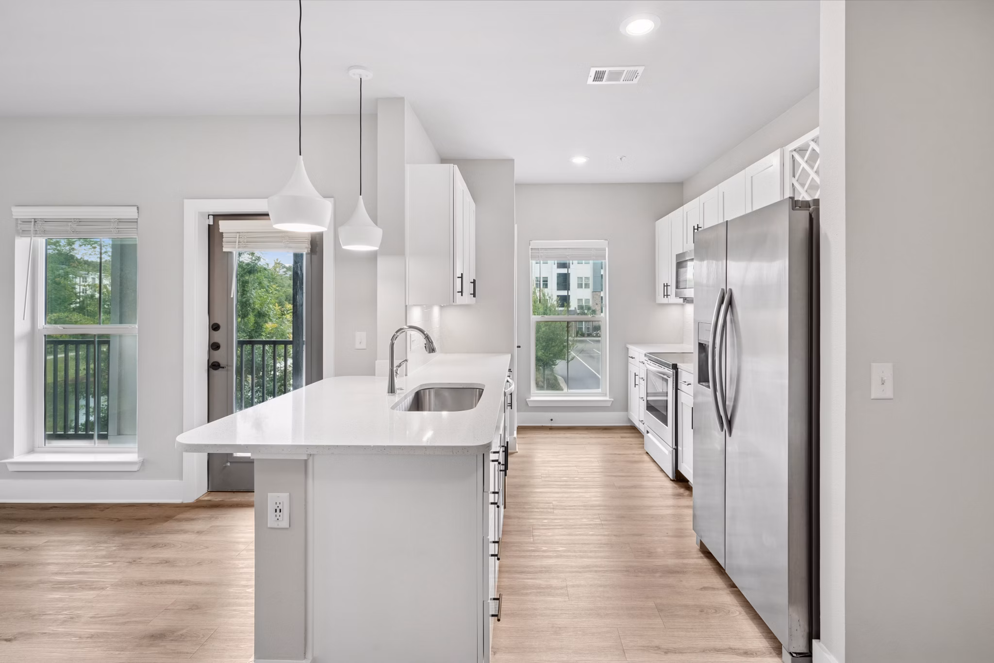 kitchen at Satori West Ashley Apartments