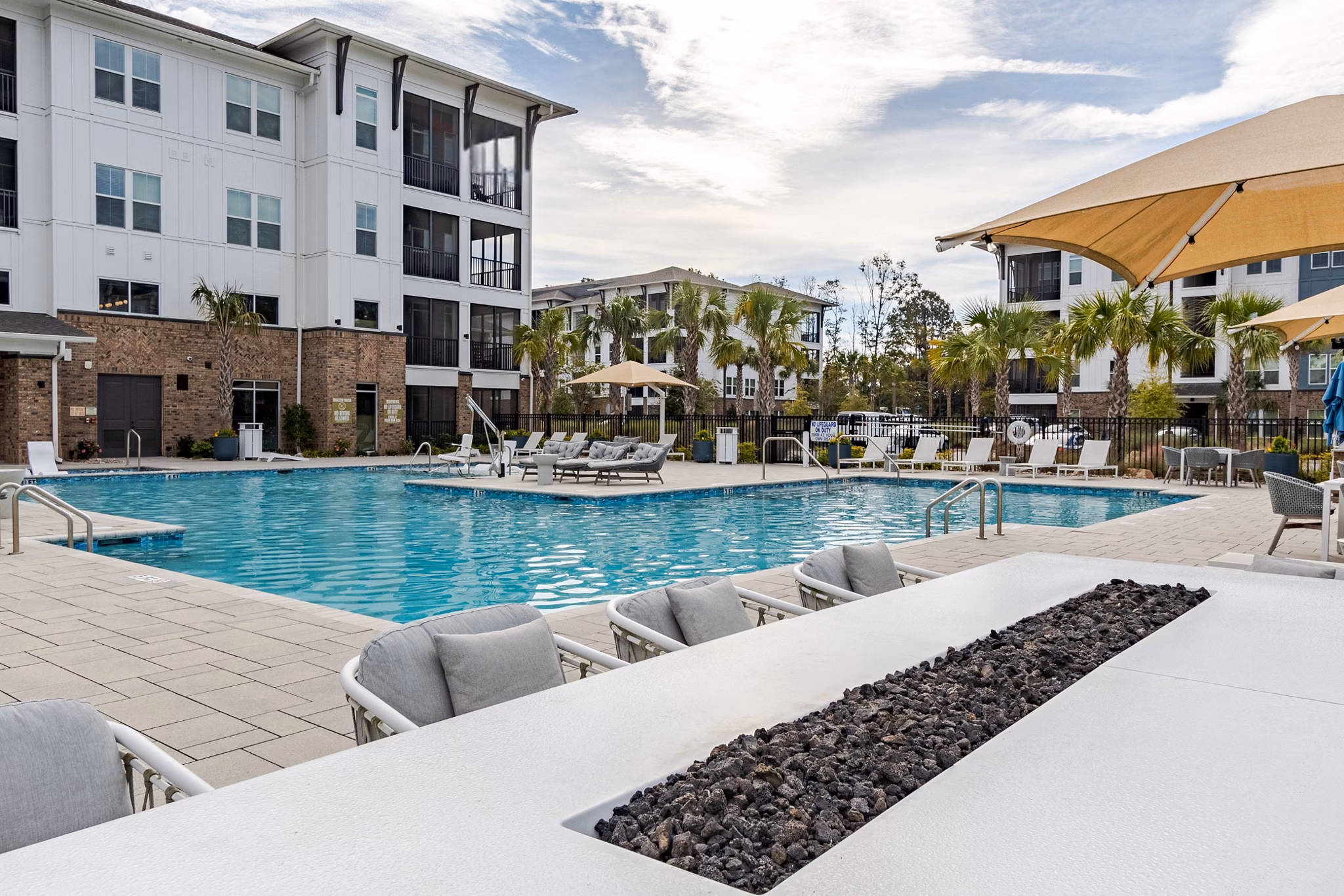 pool at Satori West Ashley Apartments