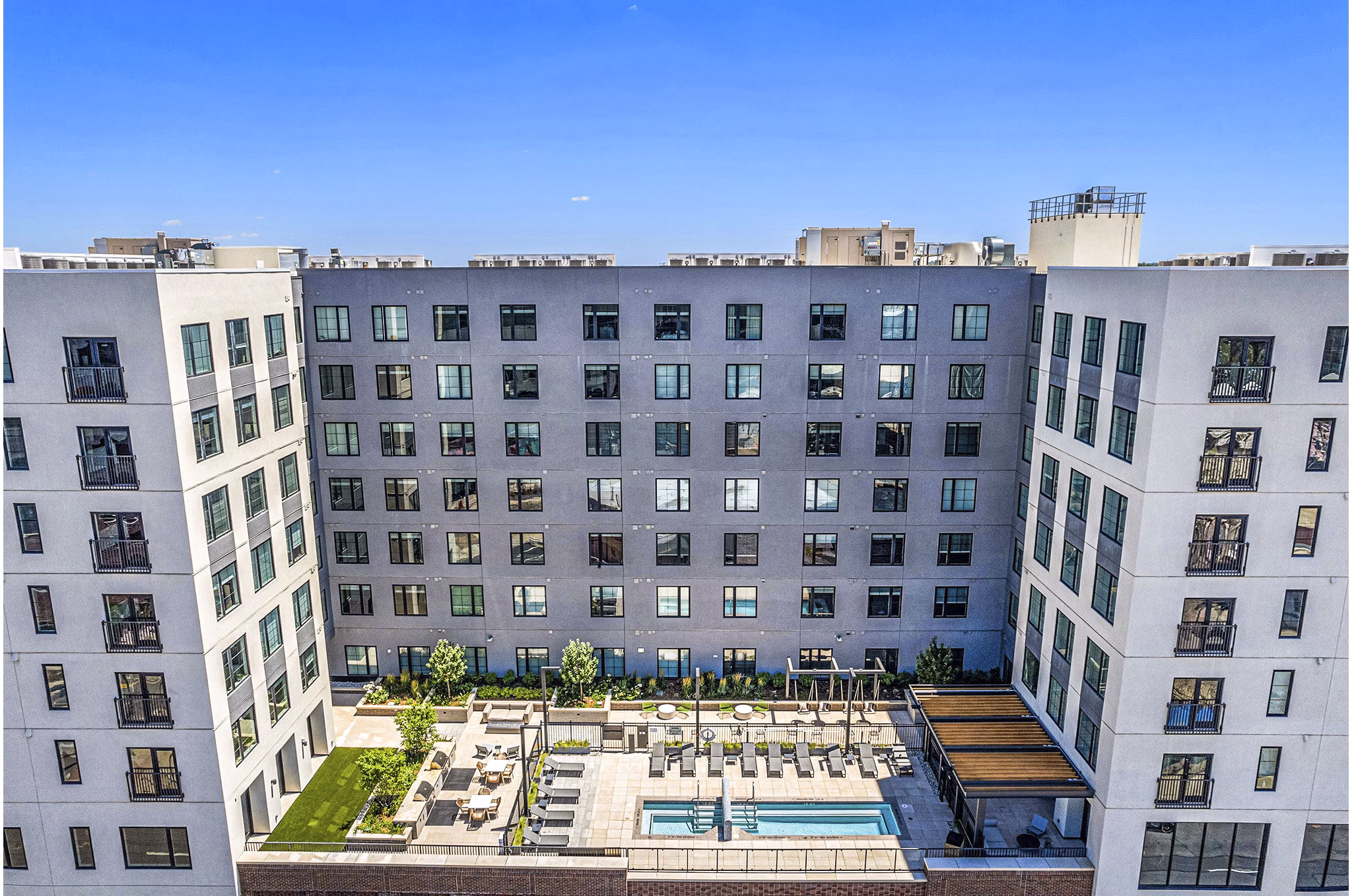 building/exterior at The Riv Apartments
