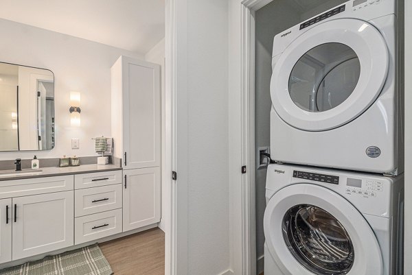 laundry room at The Riv Apartments