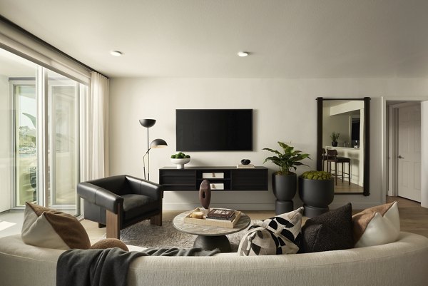 living room at Dolphin Marina Apartments