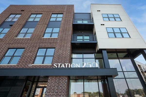 exterior at Station 250 Apartments 