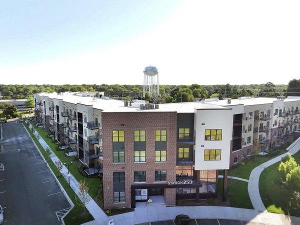 exterior at Station 250 Apartments 