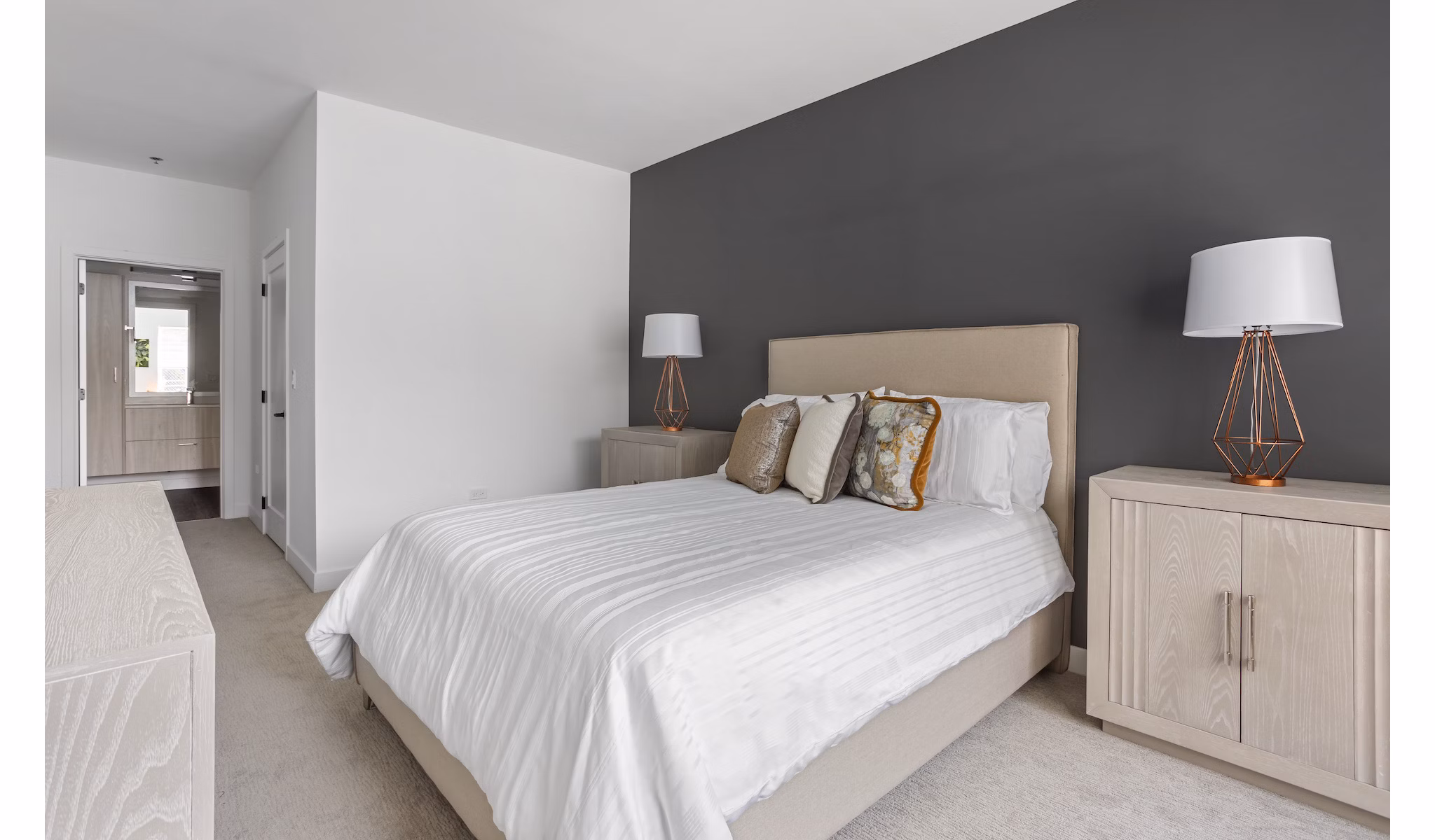 bedroom at Station 250 Apartments 