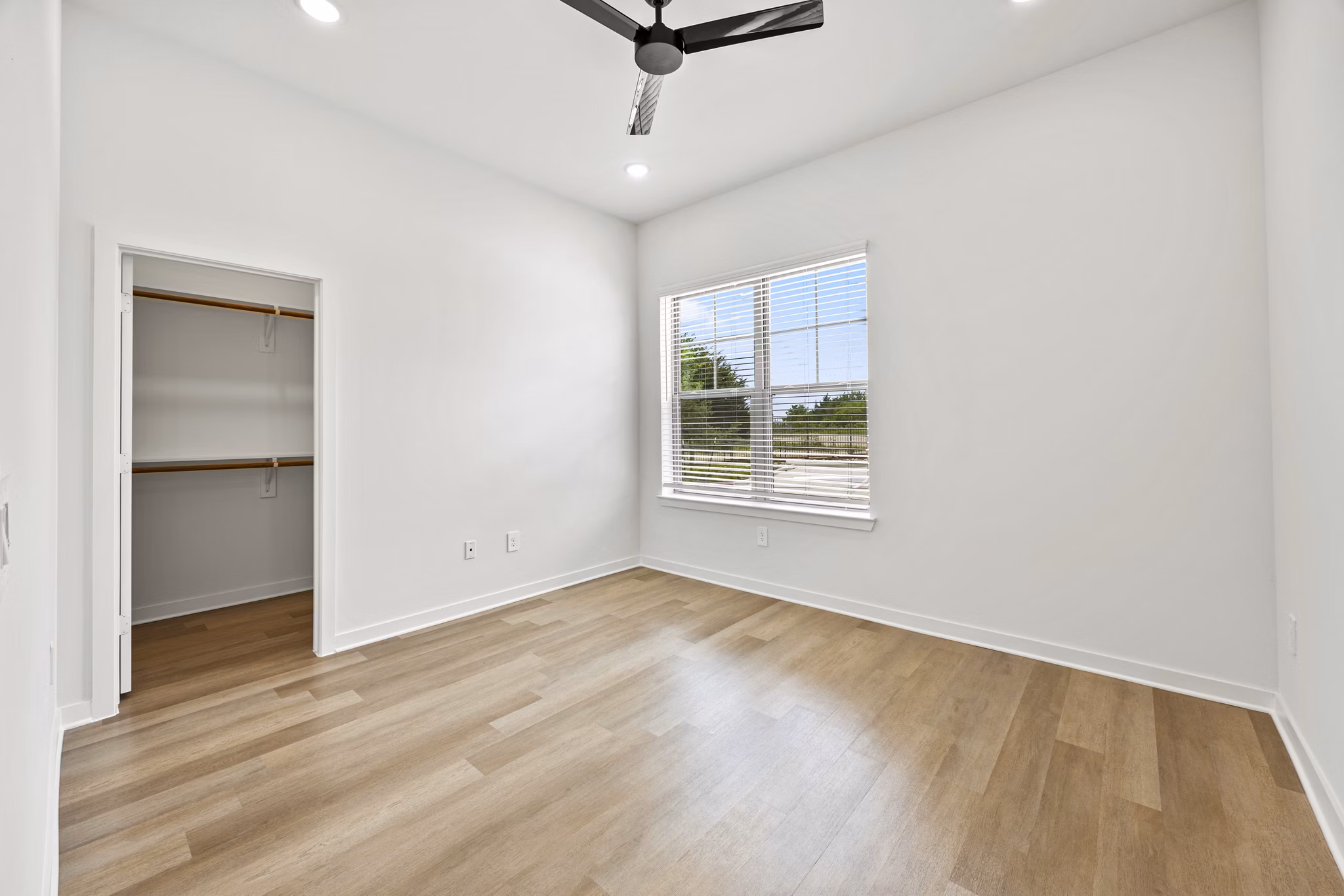 bedroom at Birchway Sherman Apartments