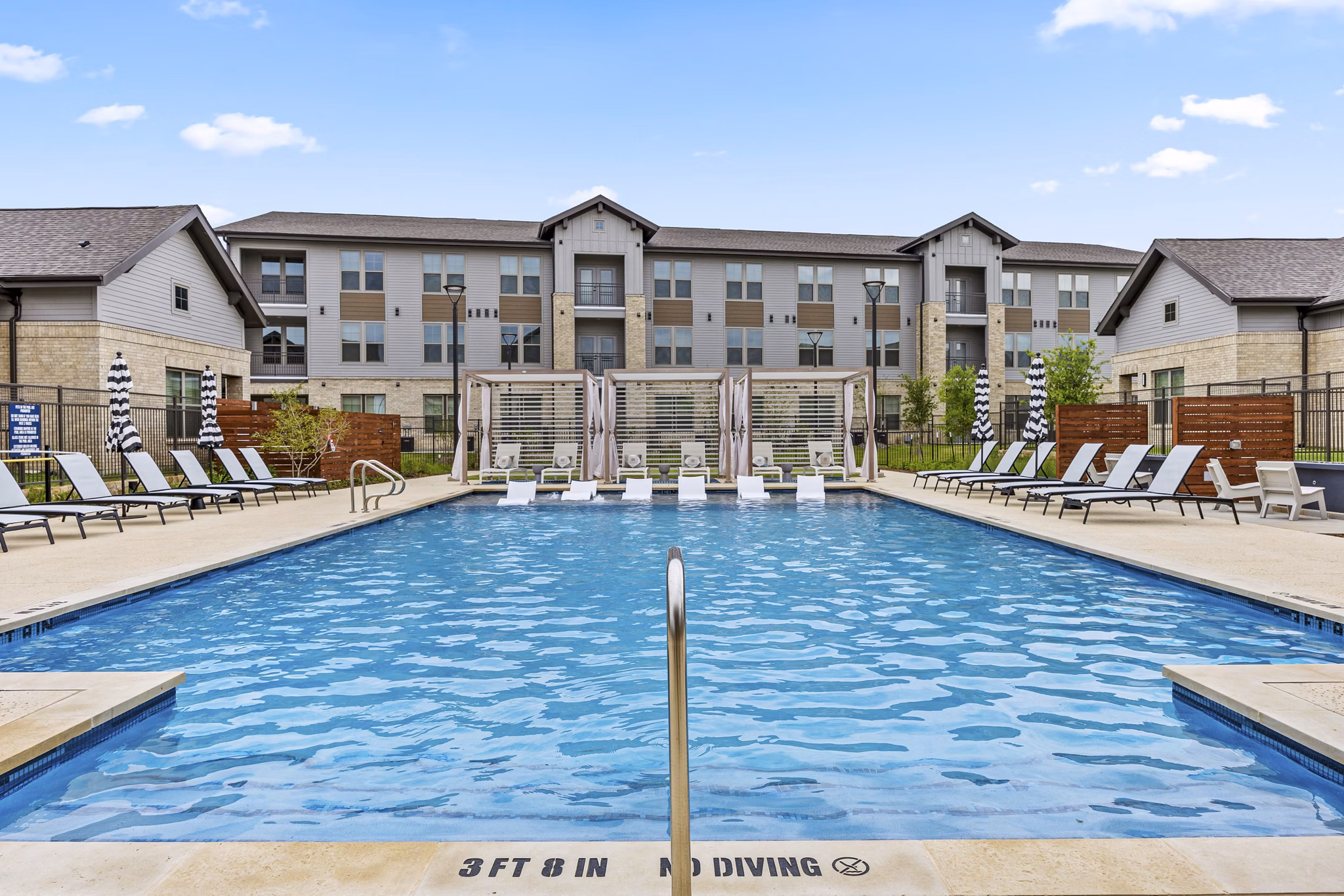 pool at Birchway Sherman Apartments