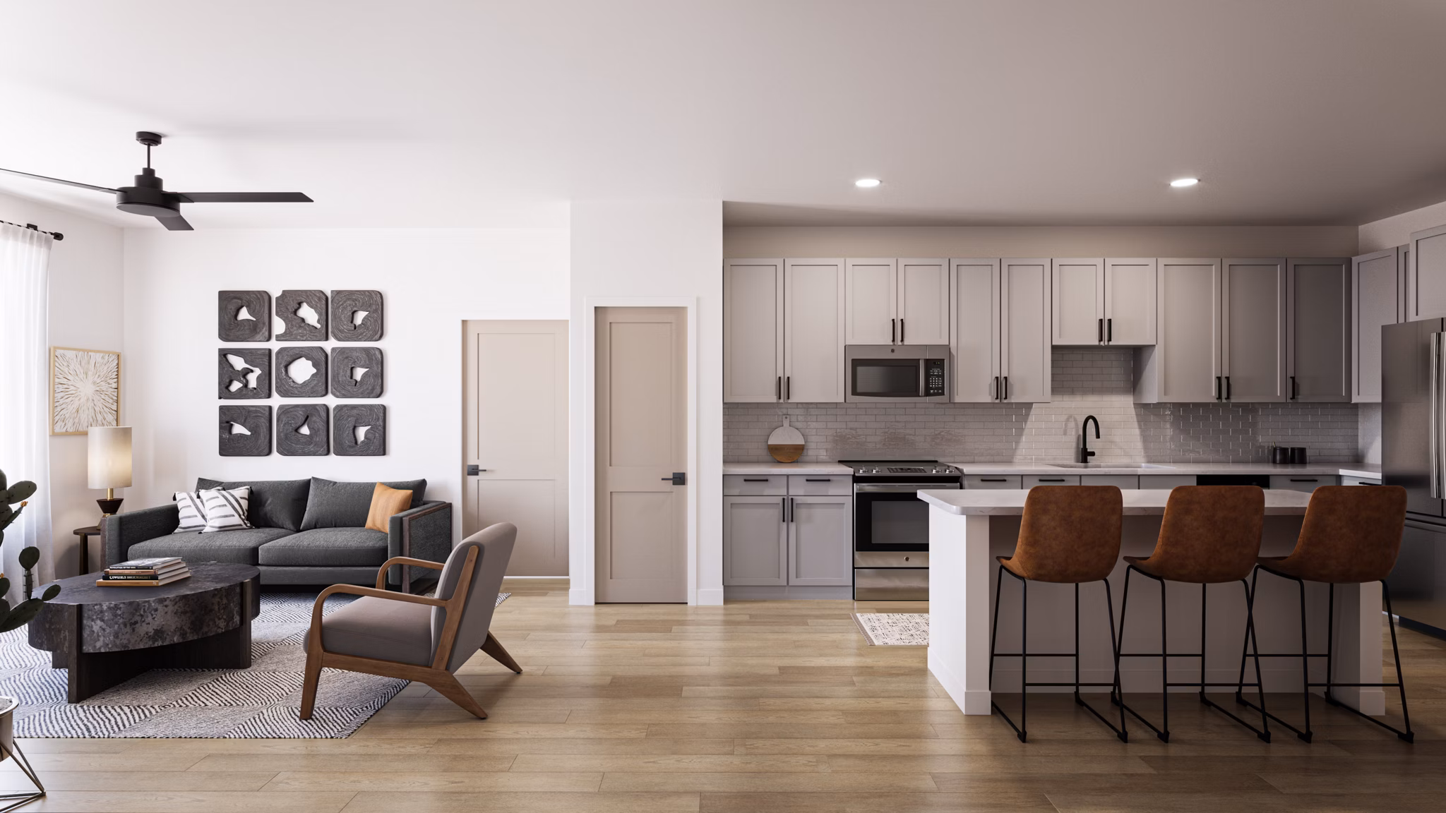 rendering at Birchway Sherman Apartments 