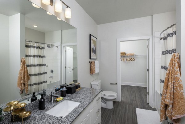 bathroom at Prose Gainesville Apartments 