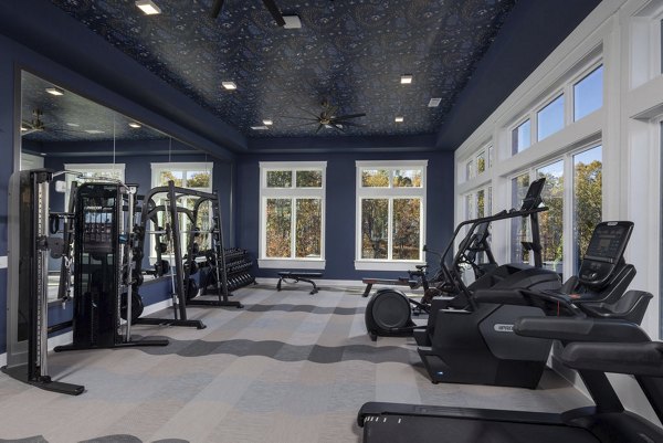 fitness center at Prose Gainesville Apartments 