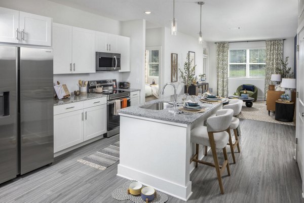 kitchen at Prose Gainesville Apartments 