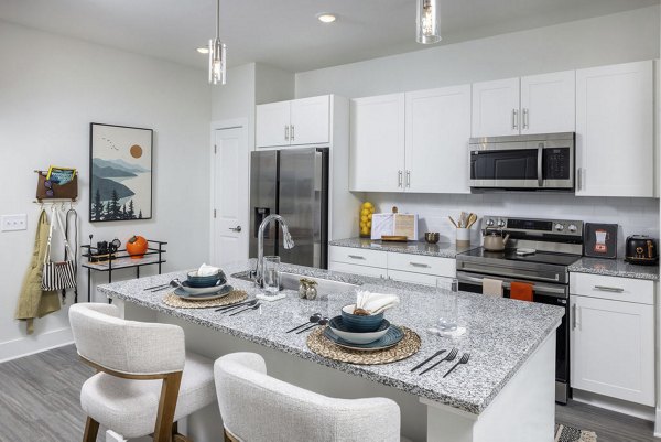 kitchen at Prose Gainesville Apartments 