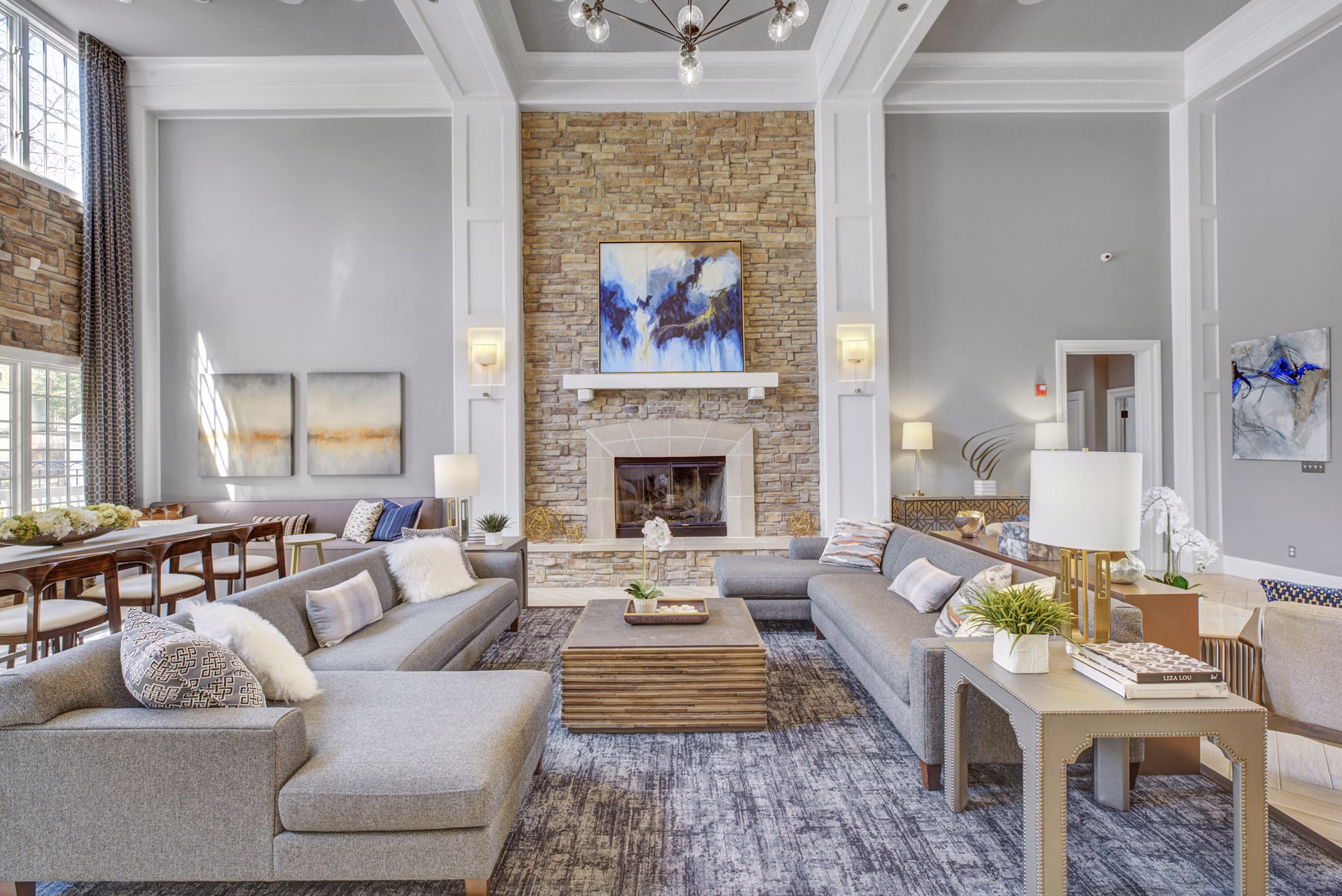 clubhouse at Villas at Old Concord Apartments