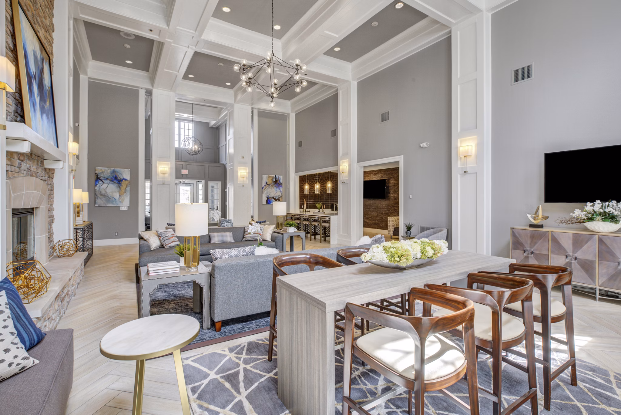 clubhouse at Villas at Old Concord Apartments