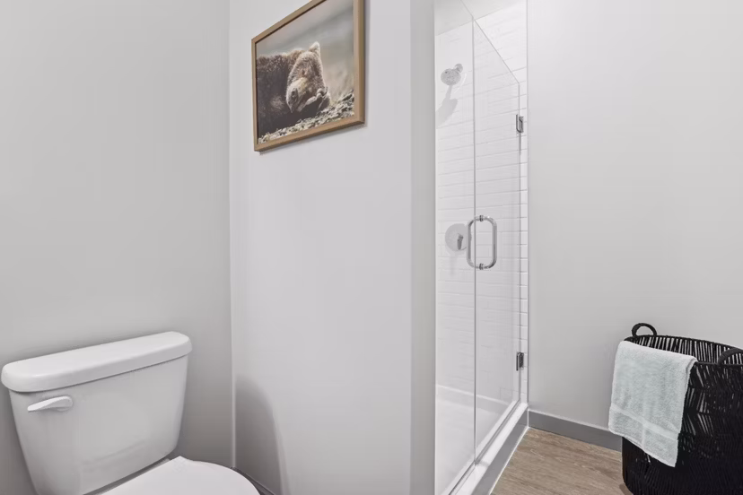 bathroom at Alta Cosner Apartments