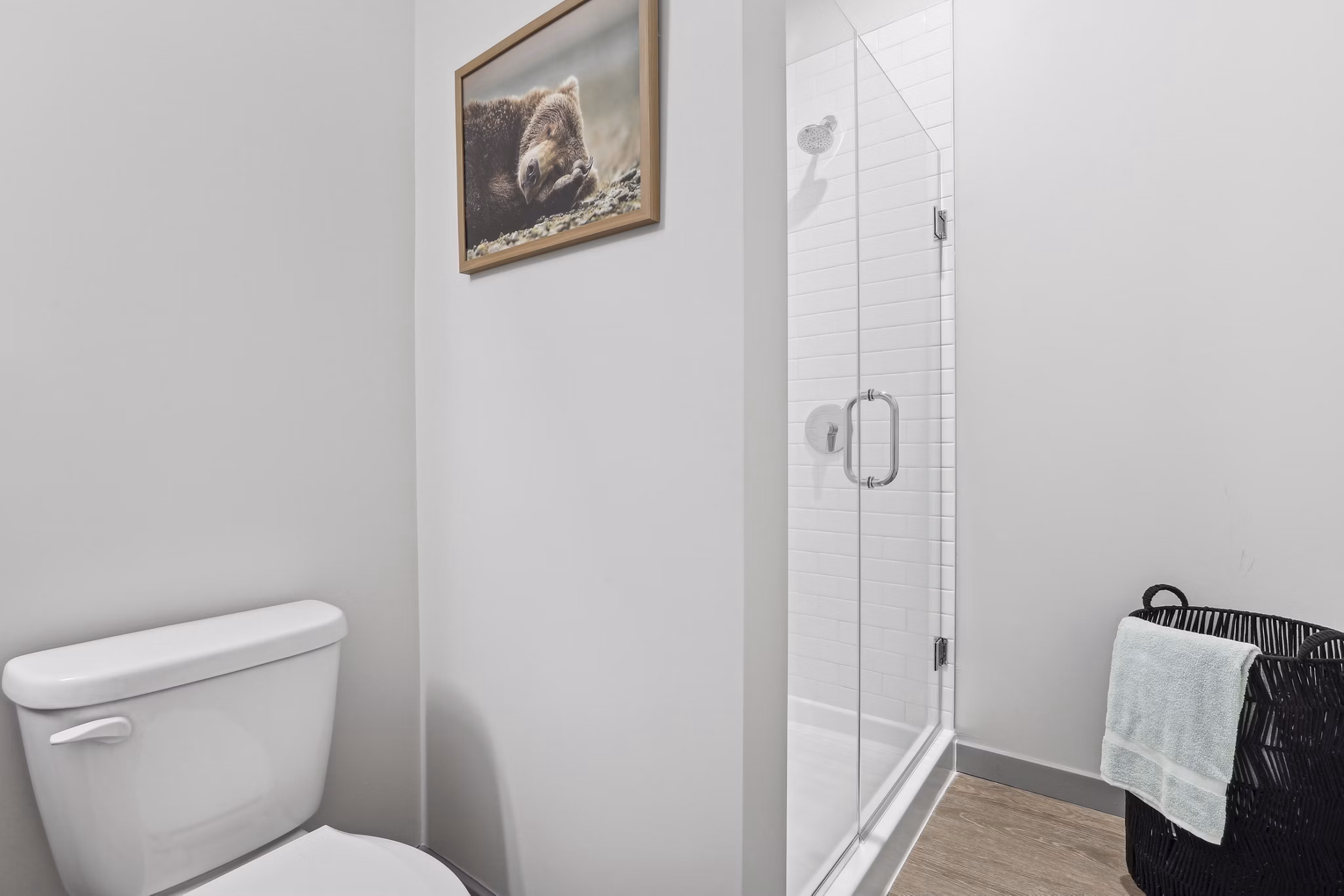 bathroom at Alta Cosner Apartments