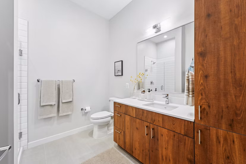 bathroom at Alta NOVA Apartments