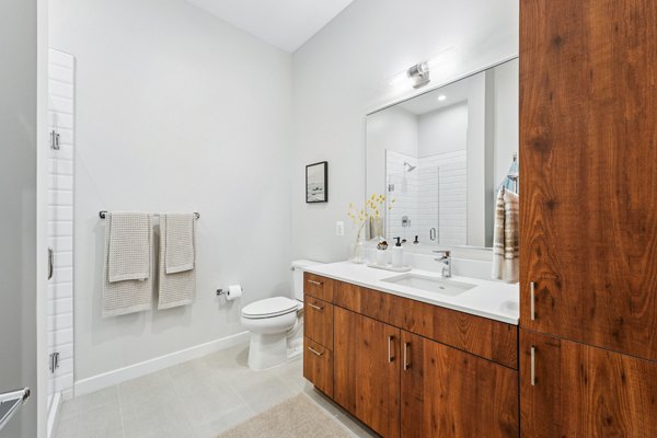 bathroom at Alta NOVA Apartments