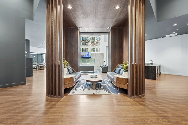 clubhouse at The Academy Apartments