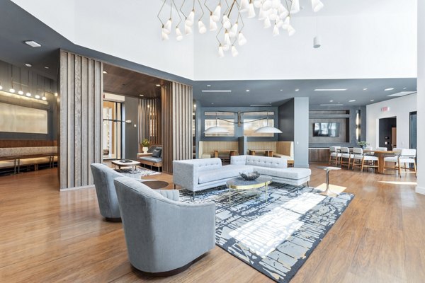 clubhouse at The Academy Apartments