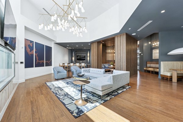 clubhouse at The Academy Apartments