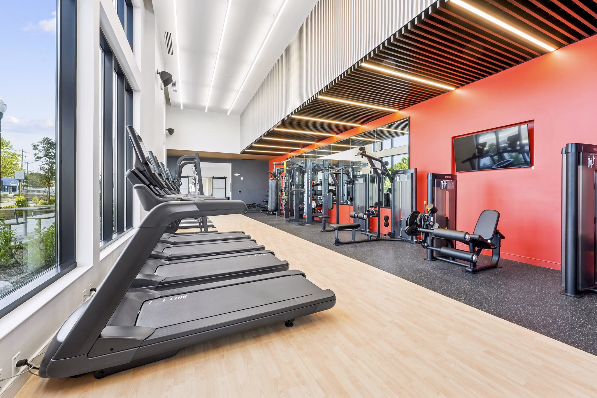 fitness center at Alta NOVA Apartments