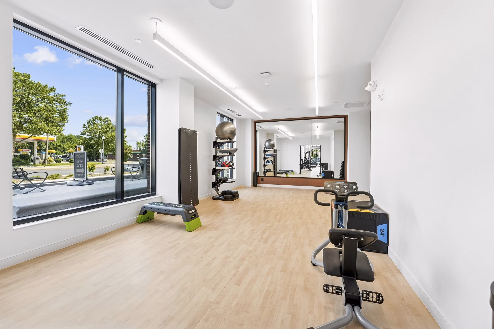 fitness center at Alta NOVA Apartments