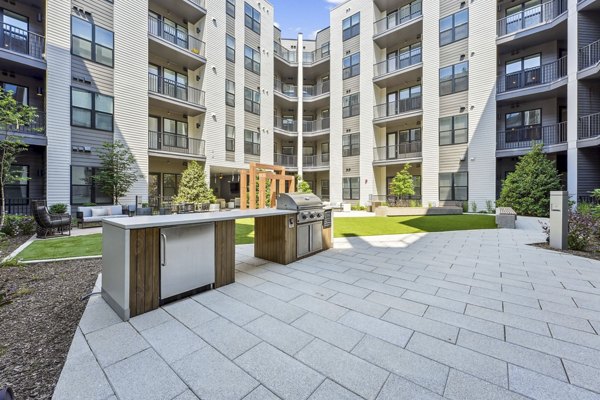 grill area/patio at Alta NOVA Apartments