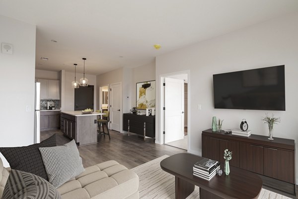 living room at Evoni Apartments 